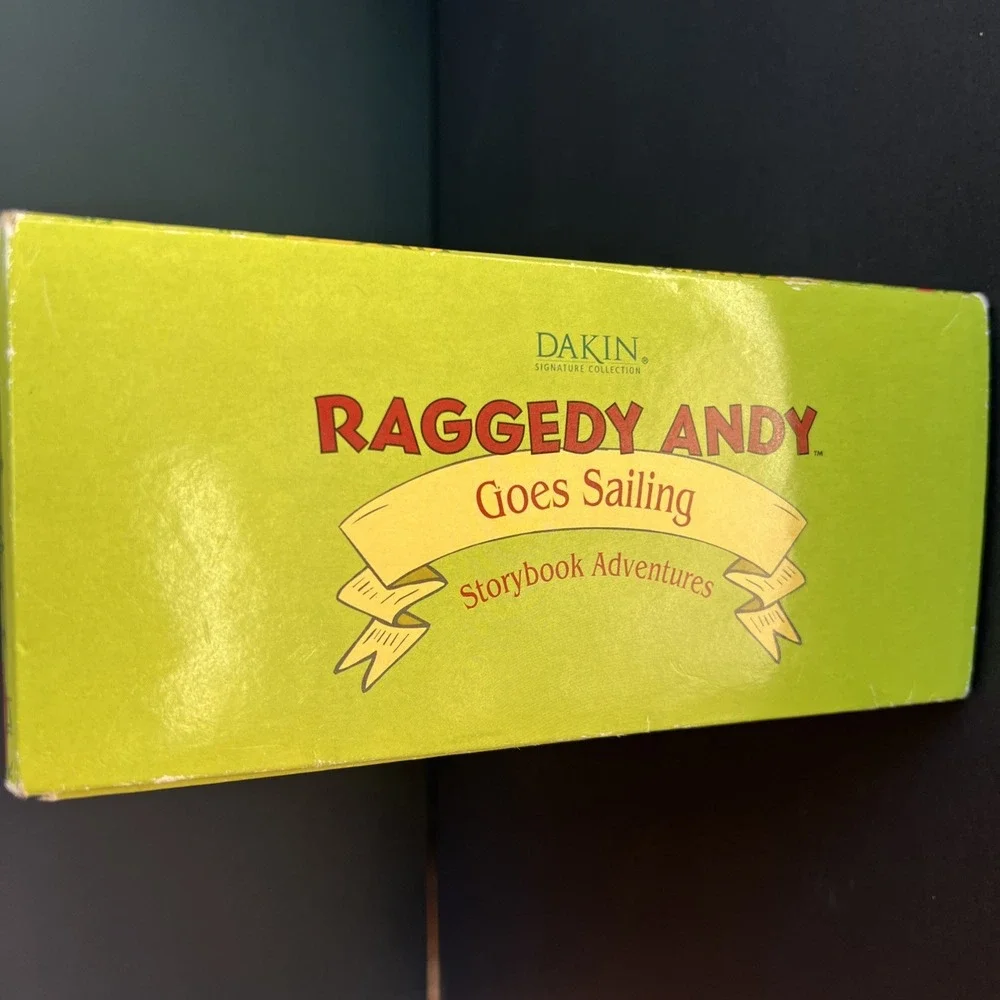 VTG Dakin Raggedy Andy Goes Sailing Doll 2001 LE 7500 #6819 NIB COA 15